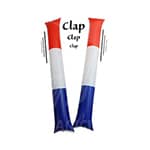 Paire Clap Clap Bleu Blanc Rouge