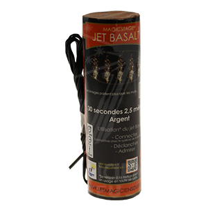 Jet Basalt® au carton 30 sec 2,5m Argent