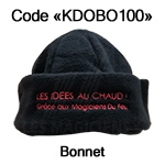 100€ d'achat minimum, d'une valeur de 3,90€ - Bonnet "Les idées au chaud !"