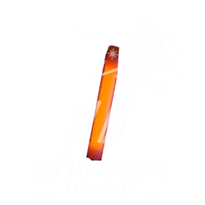 25 bâtons fluorescents lumineux XL Orange