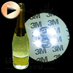 Base LED Banquise pour bouteille