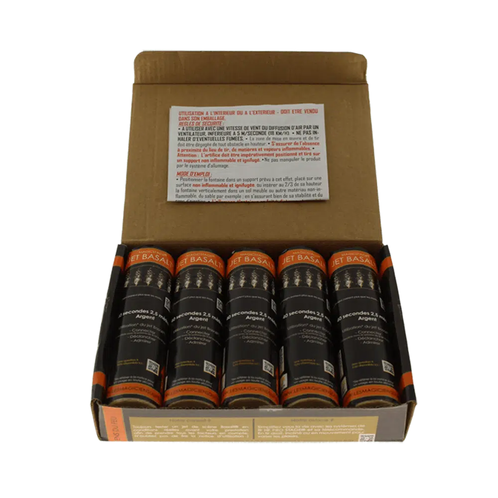 Jet Basalt® 40 sec 2,5m Argent Intérieur – Image 3