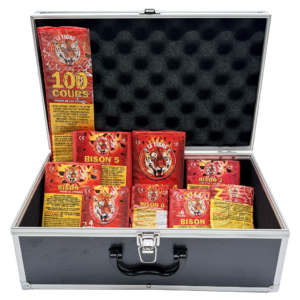 Pack valise pétard tigre pyra