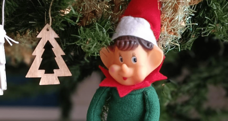 lutin farceur de noel