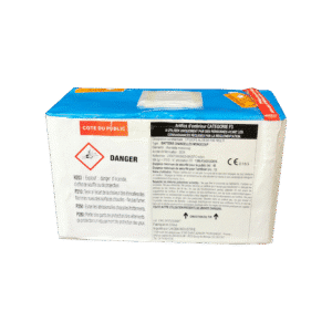 Compact d'artifice "PRO F3" Sifflement de la mort - Effet rouge vert crépitement doré et sifflet strident