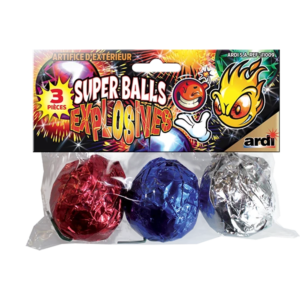 Sachet de 3 Magique Balls explosive