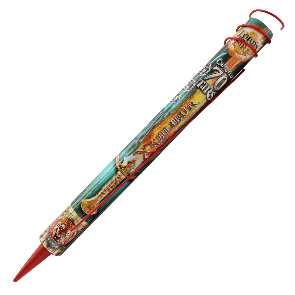 Chandelle romaine 70 départs XKALIBUR avec support