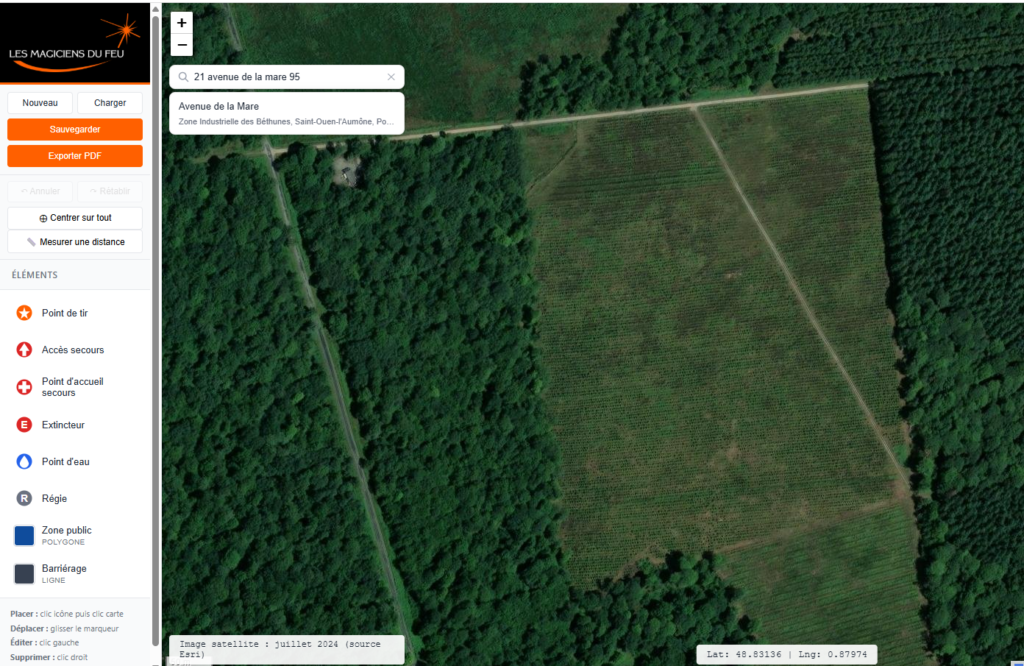 Découvrez « Maps Distance Fireworks » : L’outil indispensable (et 100% gratuit) pour créer votre plan de tir en quelques clics !