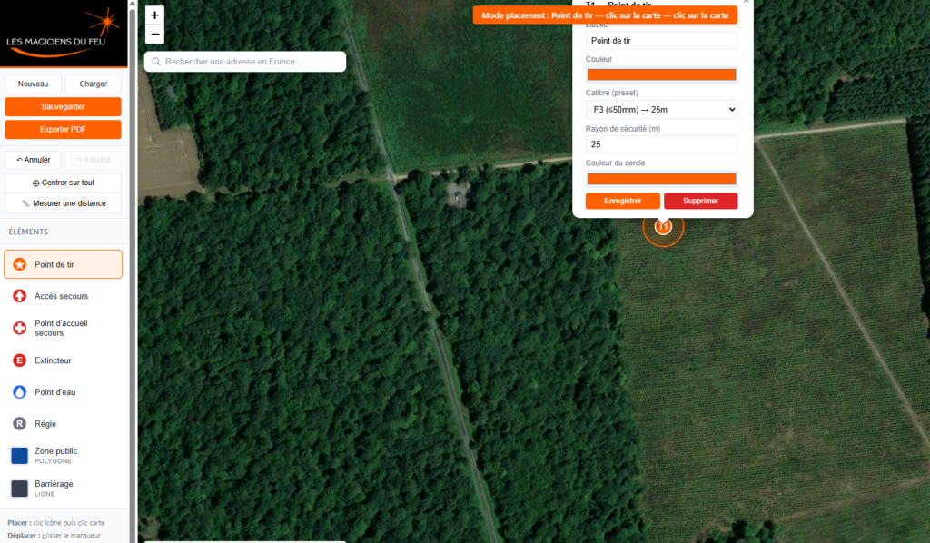 Découvrez « Maps Distance Fireworks » : L’outil indispensable (et 100% gratuit) pour créer votre plan de tir en quelques clics !