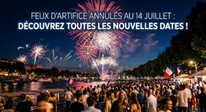 Feux d'artifice annulés au 14 Juillet : découvrez toutes les nouvelles dates !