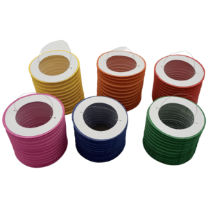6 lampions assortis 16 cm